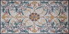 Flora - Tapete em mosaico de videiras e flores