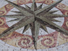 Vasilia - Compass Mosaic Design | Mozaico