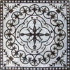 Mosaïque florale en marbre - Munir