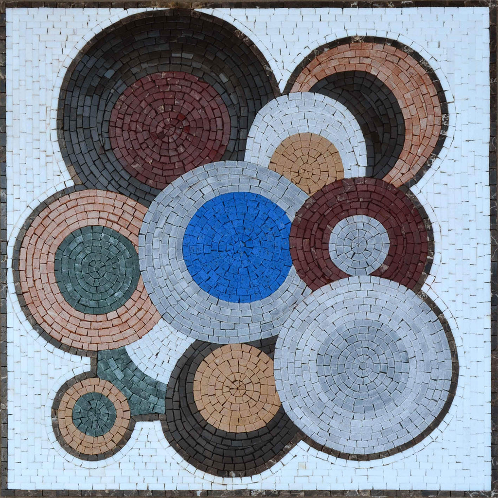 Vinyl Replicas - Abstract Mosaic Patterns