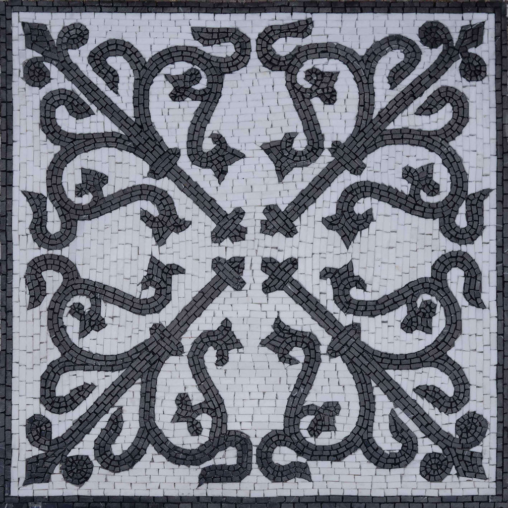 Mosaïque Géométrique - Lila VI