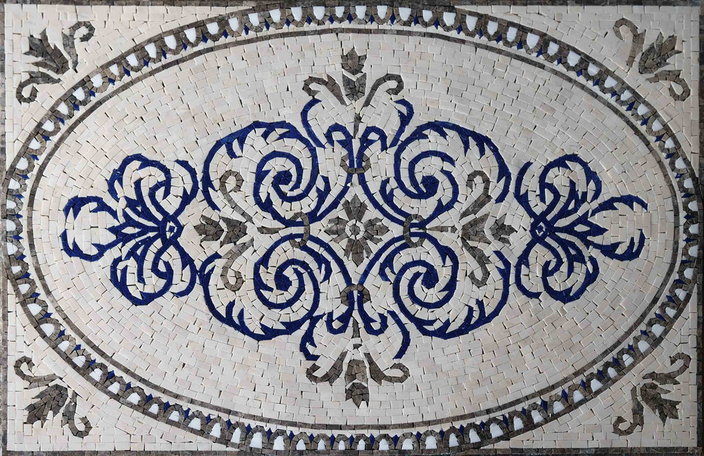 Mosaic Rug - Geometric Carpet