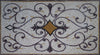 Rechteckiger Teppich Mosaik - Varinad