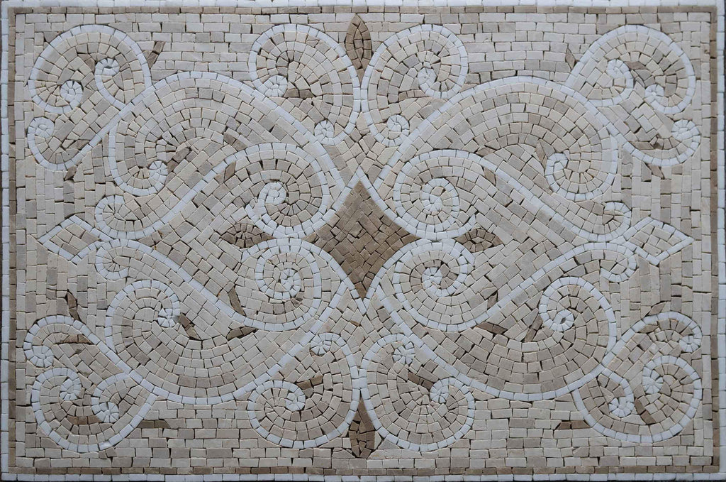 Alfombra Rectangular Mosaico - Varina IX