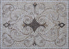 Mosaico de tapete padrão