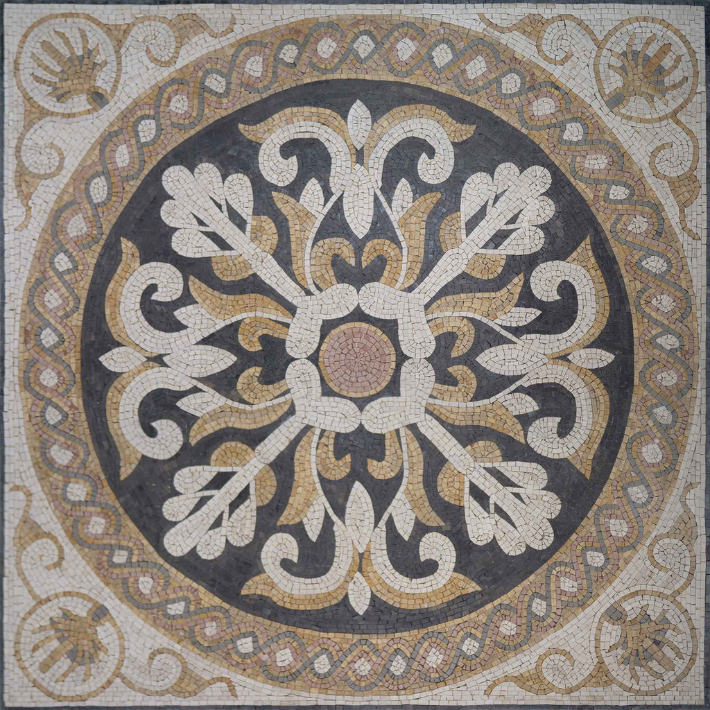 Arte de mosaico botánico - Millicent