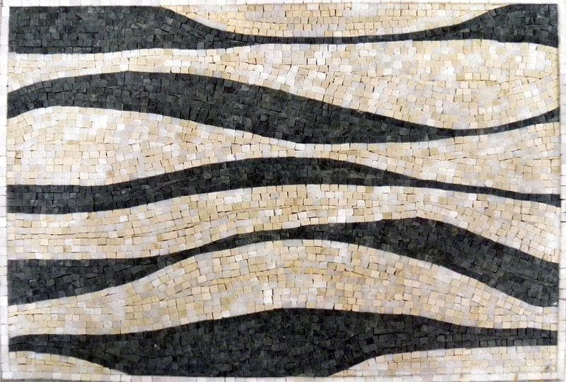 The Zebra Stripes MosaicTile Patterns