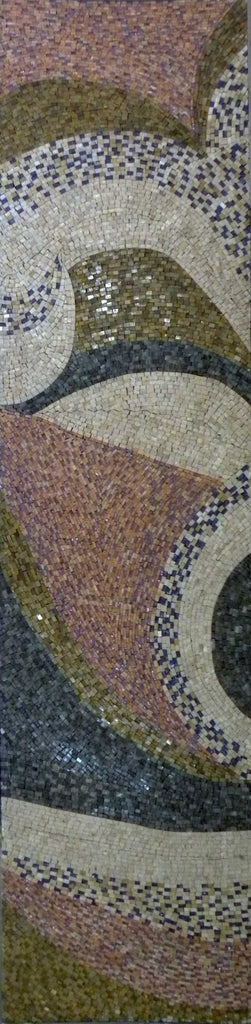 Fluxo Impressionista I - Padrão Mosaico Abstrato
