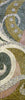 Vagues impressionnistes - Motif de mosaïque abstraite