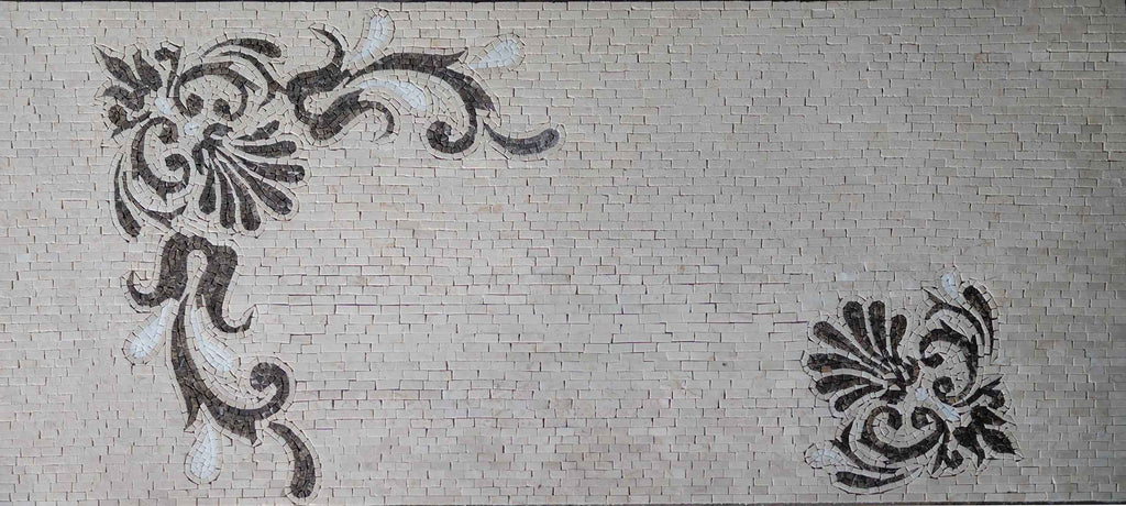 Mosaic Tile Art - Anthemon Carpet