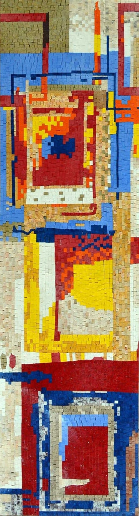 Tutti Frutti II di Ricki Mountain - Riproduzione astratta del mosaico
