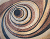 Mosaïque à motif en spirale MosaicT esselation