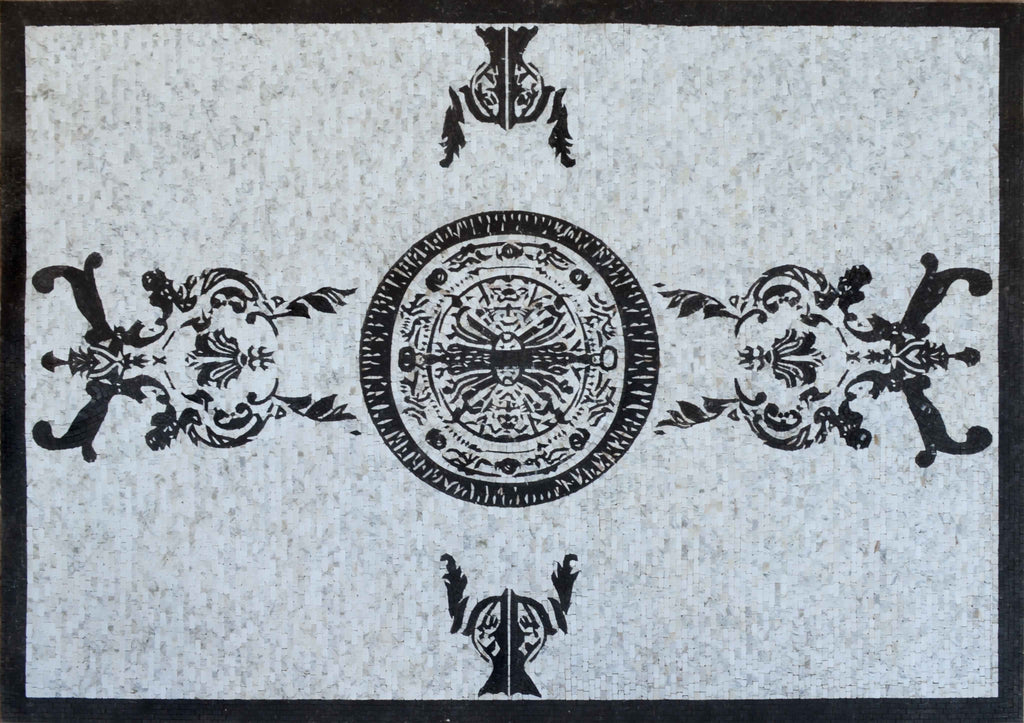 Tapete em mosaico - padrão escandinavo