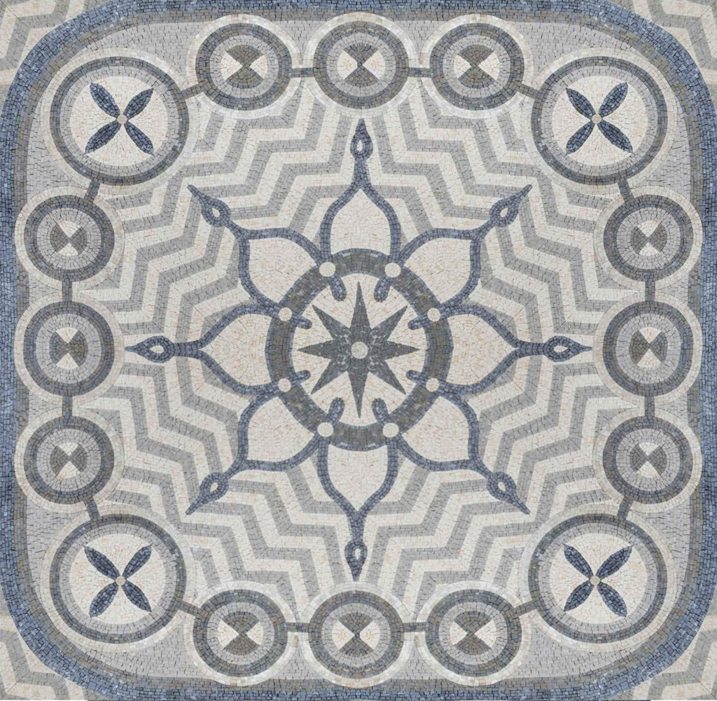 Mosaico Padrão Geométrico - Tala