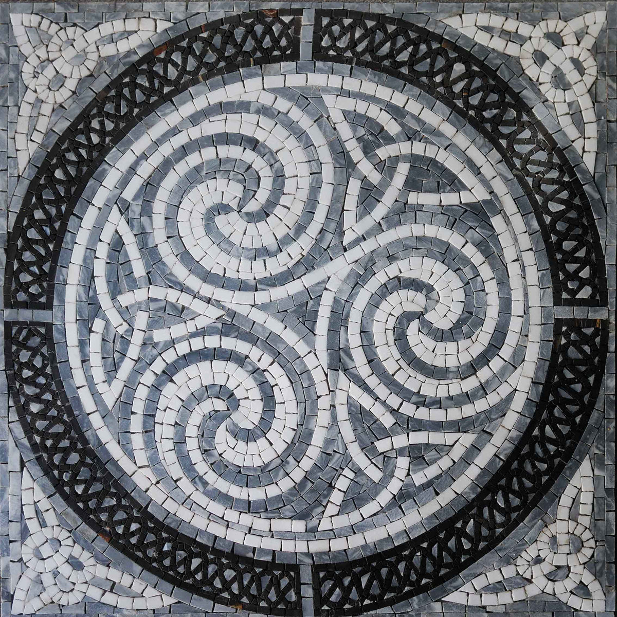 Geometric Mosiac Texture Geometric Mosaic - Mosaic Artwork