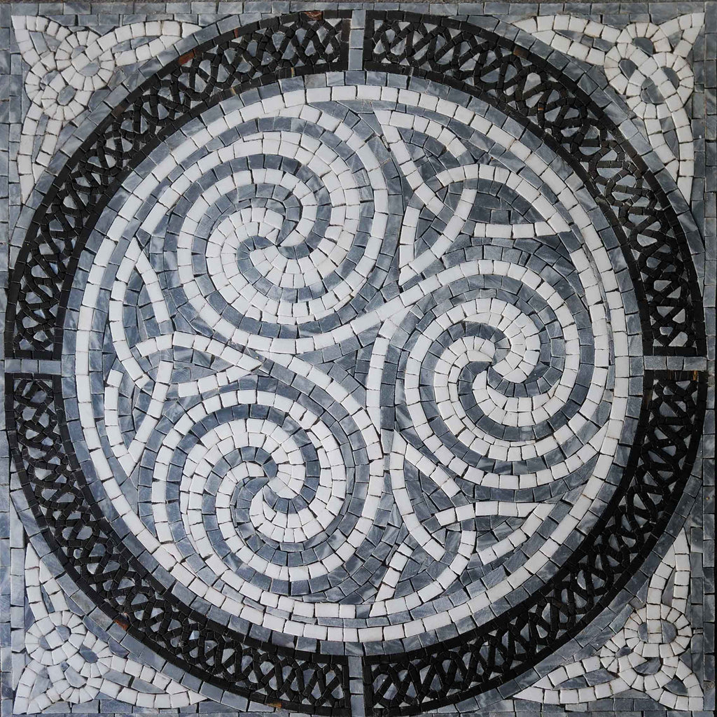 Geometric Mosaic - Mosaic Artwork