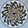 Geometric Mosaic - Ganesh Mandala