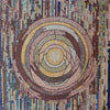 Os Círculos da Vida - Design de Mosaico Abstrato