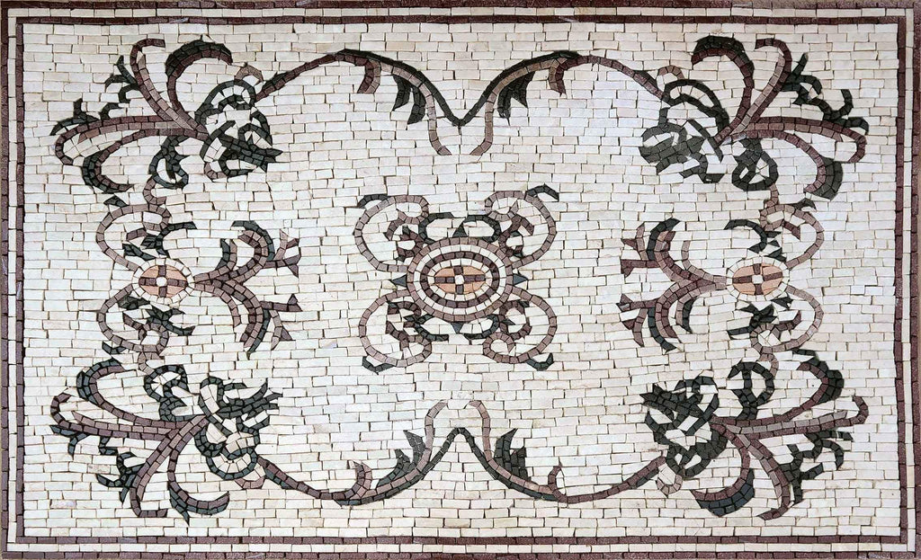 Marble Mosaic Rug - Constanza