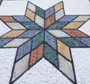 Arte em mosaico da coleção Star I