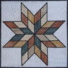 Arte em mosaico da coleção Star III