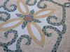 Azaléia - arte em mosaico floral