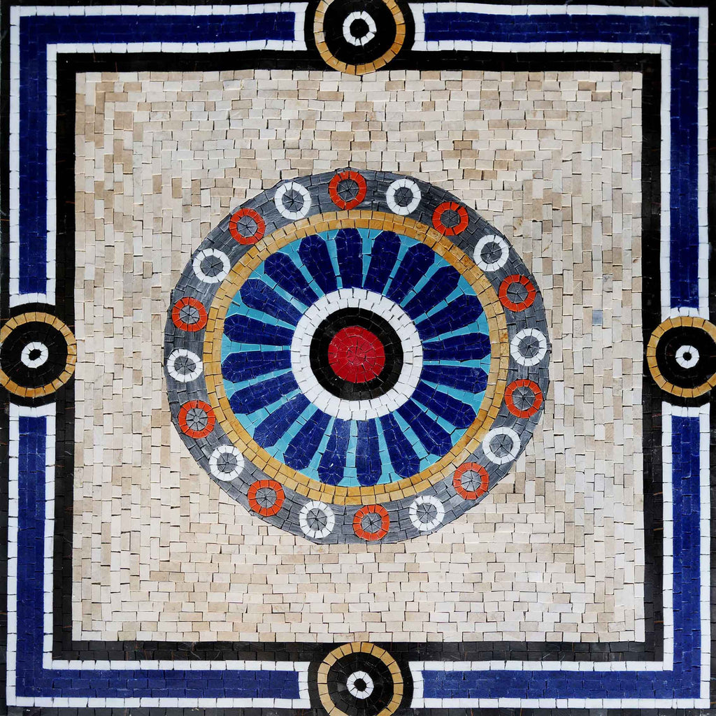 Arte do Mosaico - Mosaico Geométrico
