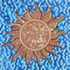 Mosaico Celestial - Sol no Mar