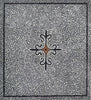 Padrão de mosaico geométrico de piso