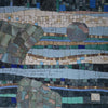 Mosaico abstracto - La vista nocturna