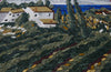 Arte em mosaico paisagístico - vila toscana