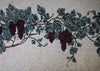 Opera d'arte a mosaico - Uva rossastra