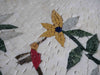 Arte em mosaico clássico do beija-flor