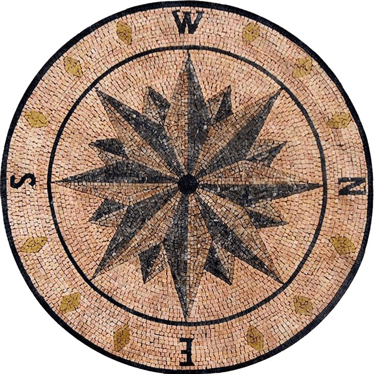 Geraldine - Compass Rose Mosaic
