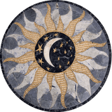 Celia - Moon & Sun Mosaic