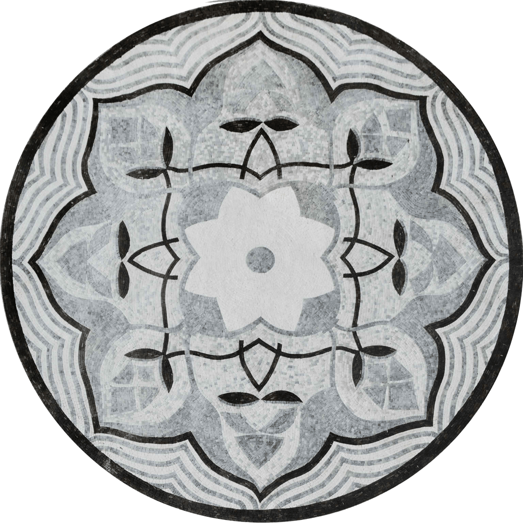Floral Medallion - Dalya Mosaic