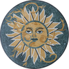Regal Surya - Medalhão do Mosaico do Sol