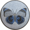 Medalhão Mosaico - A Borboleta Azul