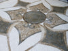 Tangiers I - Geometric Mosaic Medallion
