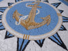 Nautical Mosaic - The Beige Anchor