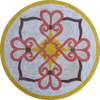 Medalhão Floral Persa - Panni Mosaic II