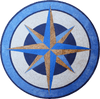 Mavi - Medalhão Mosaico da Bússola