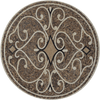 Heart of Swirls - Mosaic Medallion