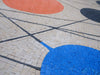 Arte em mosaico geométrico - pontos conectados