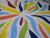 Diseño de mosaico de arcoíris - Arte medallón