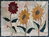 Stone Art Mosaic - Flora
