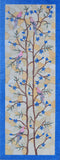 Mural de mosaico - Pájaros en la rama de un árbol