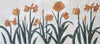 Jardin d'automne III - Art de la mosaïque de pierre | Mozaïco