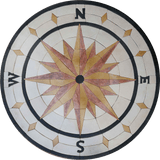 Soli - Petal Mosaic Compass | Mozaico
