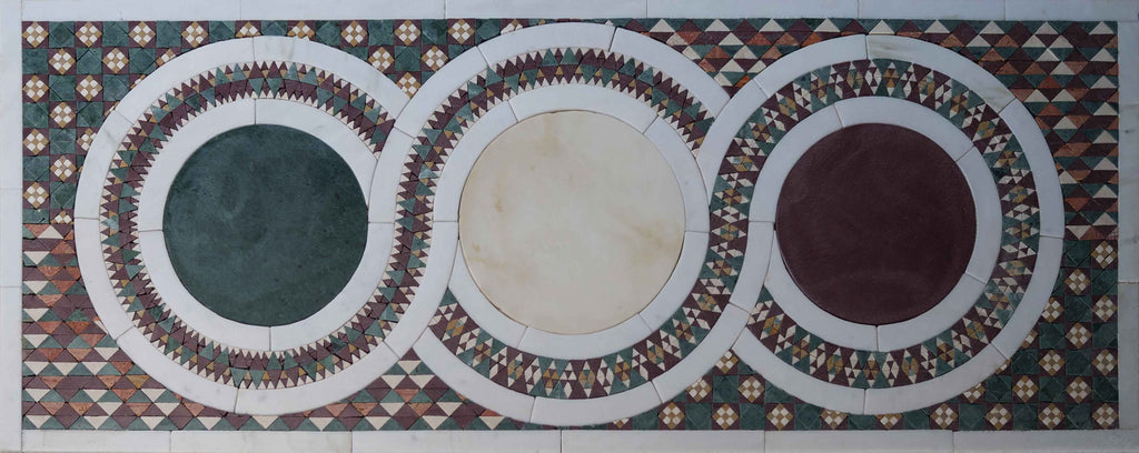 Design a mosaico in marmo - Modello antico